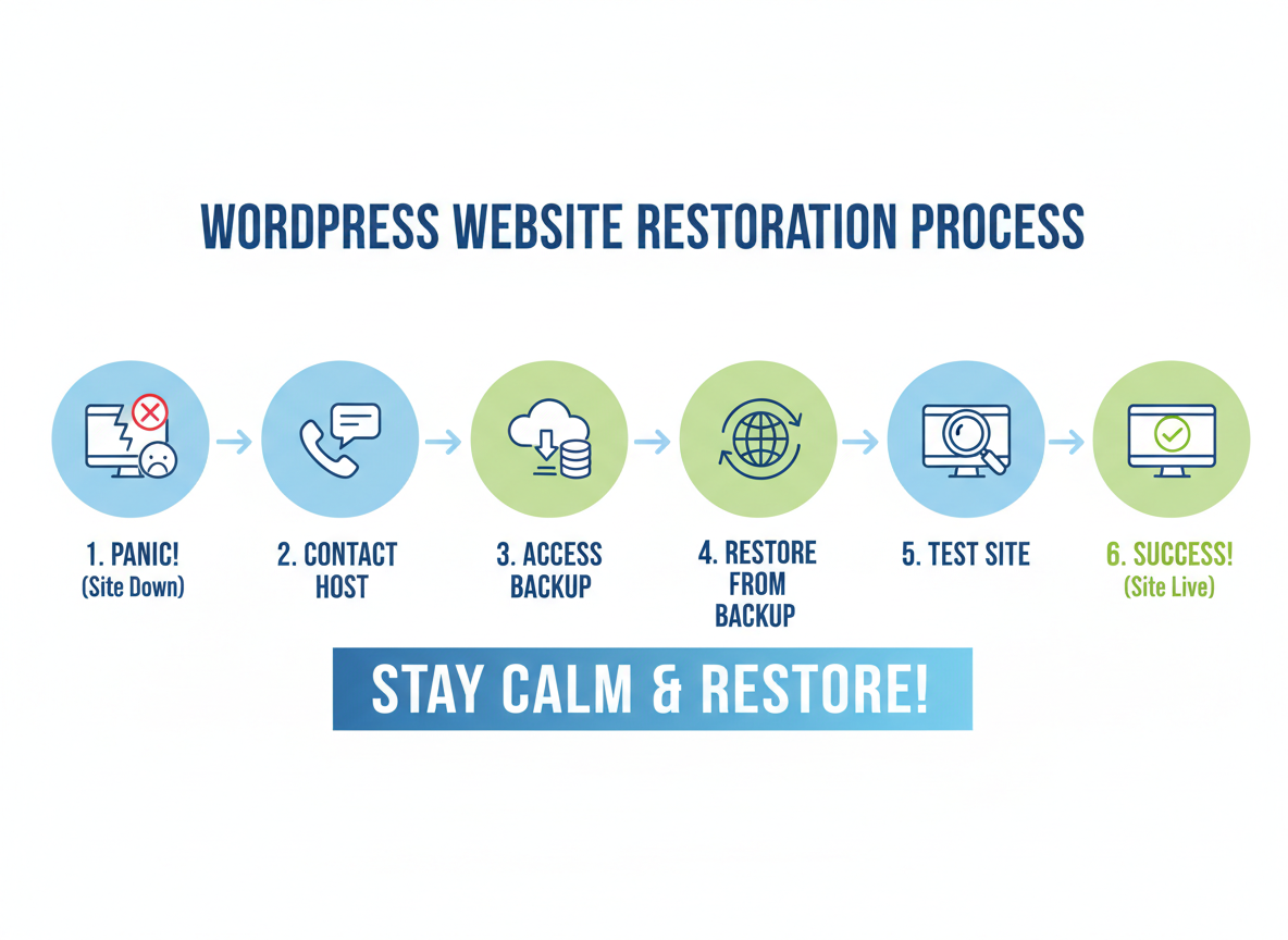 Website Restored Lost Everything? Here’s the FASTEST Way to Restore Your WordPress Site ...
