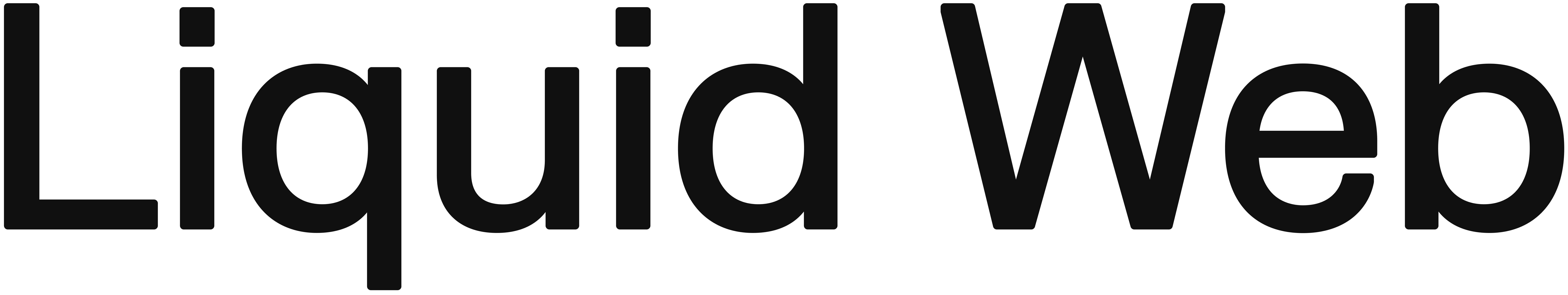 Liquid Web Hosting Company Logo